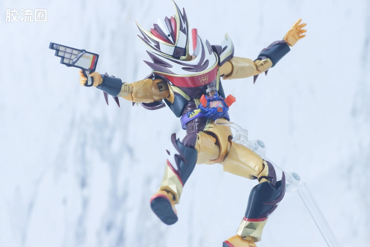 SHF 假面骑士限定版 假面骑士Valen/瓦伦 冰沙特装＆“松脆”效果配件套装 - 图片